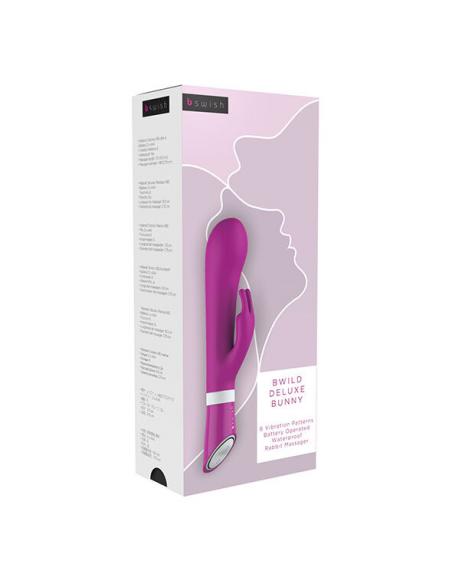 B swish - bwild deluxe bunny rabbit vibrator raspberry
