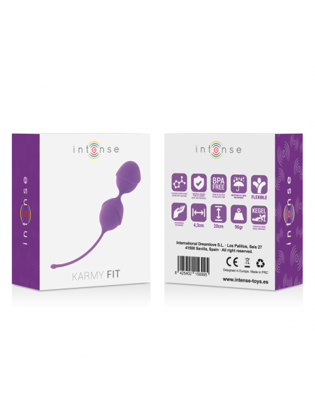Intense - karmy fit kegel silicone lila