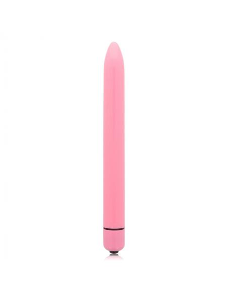 Glossy - slim vibrador rosa