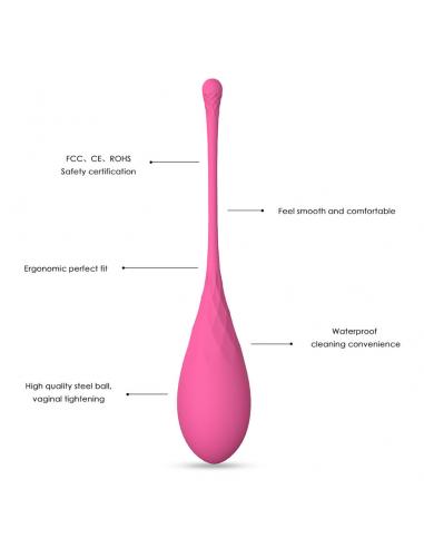 Leslie - kegel fit entregador suelo pelvico 6 pesos