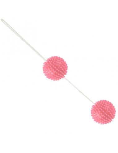 Baile - a deeply pleasure bolas texturadas rosa 3.6 cm