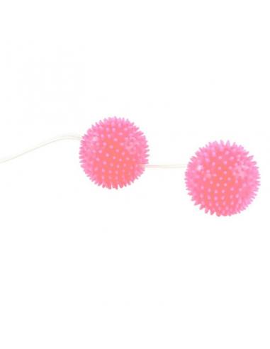 Baile - a deeply pleasure bolas texturadas rosa 3.6 cm