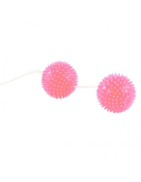 Baile - a deeply pleasure bolas texturadas rosa 3.6 cm