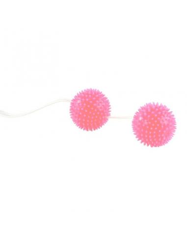Baile - a deeply pleasure bolas texturadas rosa 3.6 cm