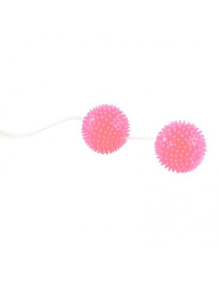 Baile - a deeply pleasure bolas texturadas rosa 3.6 cm