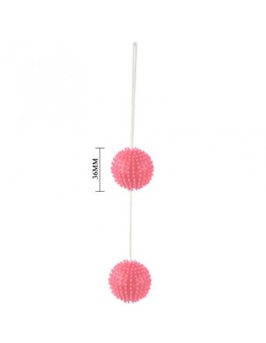 Baile - a deeply pleasure bolas texturadas rosa 3.6 cm