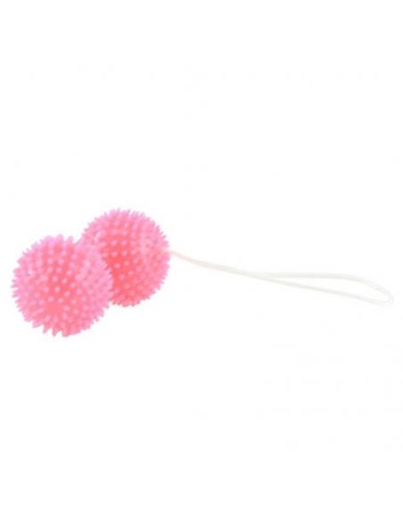 Baile - a deeply pleasure bolas texturadas rosa 3.6 cm