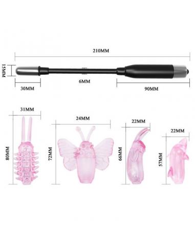 Baile - wizard magic wand estimulador con vibracion