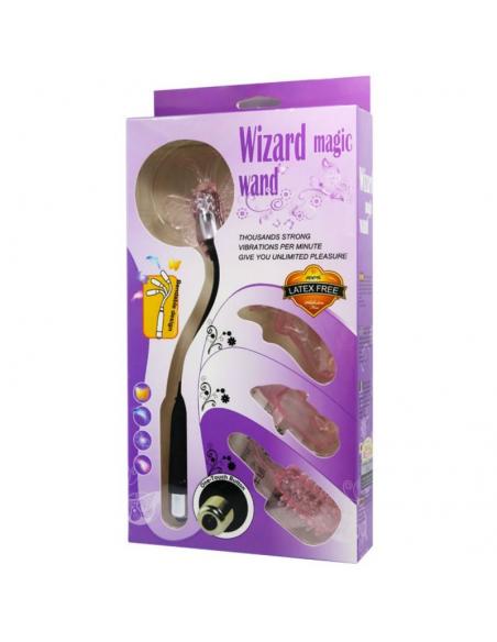 Baile - wizard magic wand estimulador con vibracion