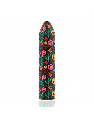 Custom bullets - bala recargable skull 10 intensidades