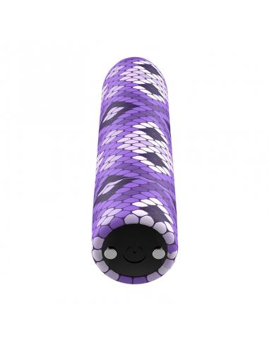 Custom bullets - bala recargable snake lila 10 intensidades