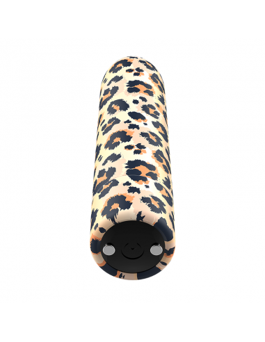 Custom bullets - bala recargable leopard 10 intensidades