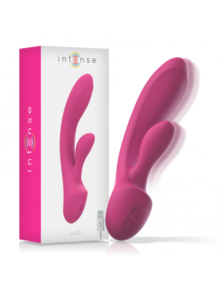 Intense - luigi vibrador rabbit silicona liquida rosa
