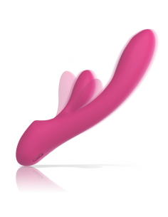 Intense - luigi vibrador rabbit silicona liquida rosa 2