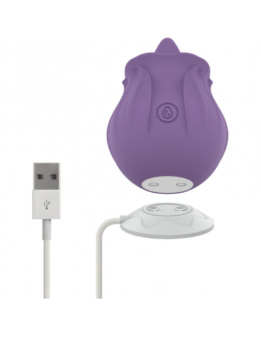 Intense - violet estimulador lengua base magnética