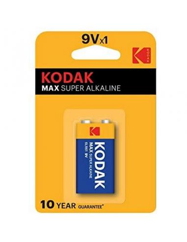 Kodak - max pila alcalina 9v lr61 blister