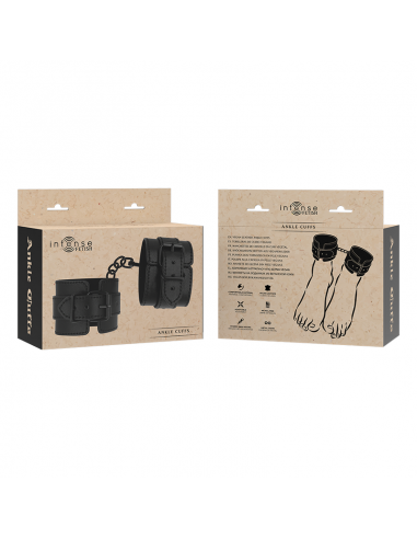 Intense - fetish tobilleras de cuero vegano