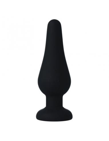 Intense - anal plug pipo m silicone negro 11 cm