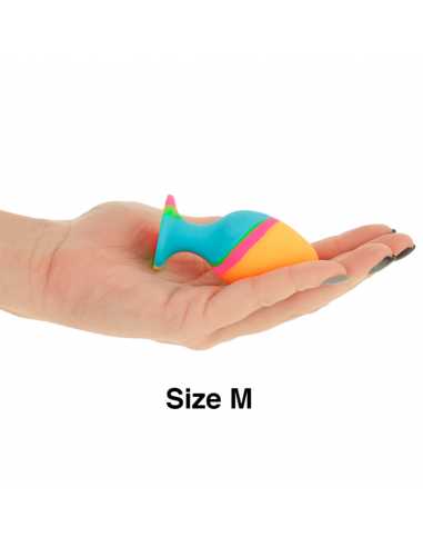 Intense - set plug silicona multicolor