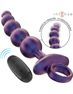 Intense - tito plug anal vibrador modelo 3 control remoto