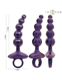 Intense - tito plug anal vibrador modelo 3 control remoto 2