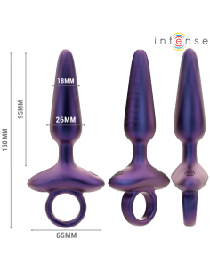 Intense - marlon plug anal vibrador modelo 4 control remoto 2