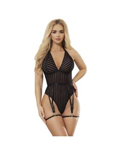 Subblime - 954147 body con liguero negro s/m