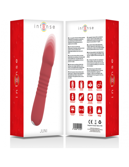 Intense - juni up & down 10 vibraciones rojo
