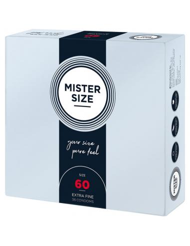 Mister size - preservativos talla xl 60 mm (36 unidades)