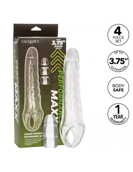 Calexotics - maxx extensor de pene ajustable transparente