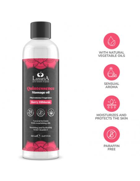 Intimateline luxuria - aceite de masajes baya 150 ml