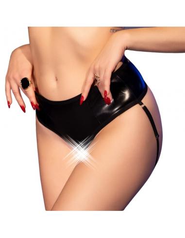 Chilirose - cr 4841 crotchless panty negro s/m