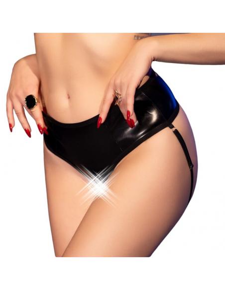 Chilirose - cr 4841 crotchless panty negro l/xl