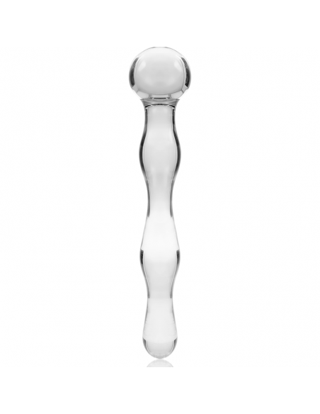 Nebula series by ibiza - modelo 13 dildo cristal borosilicato  18 cm -o- 3.5 cm