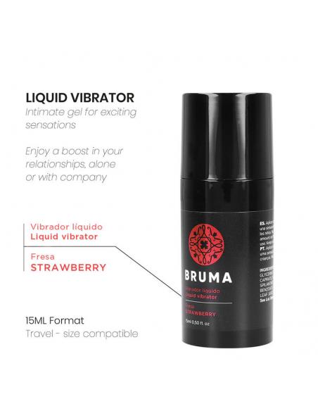 Bruma - potente gel vibrador líquido fresa 15 ml