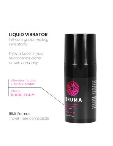 Bruma - potente gel vibrador líquido chicle 15 ml