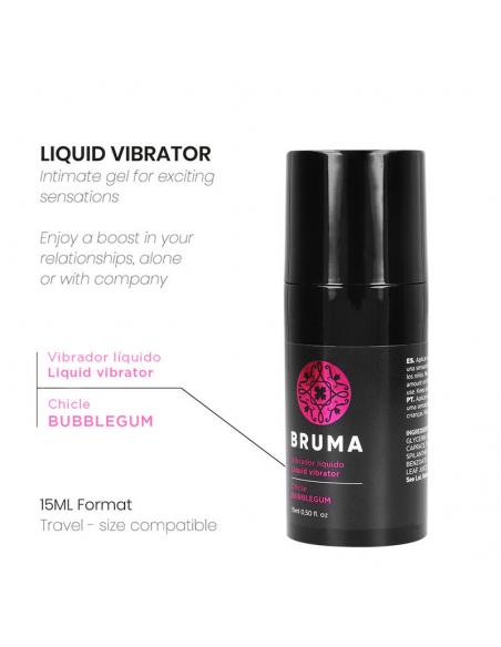 Bruma - potente gel vibrador líquido chicle 15 ml