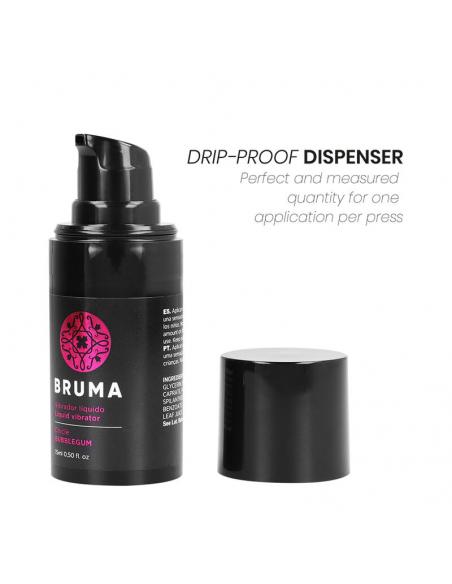 Bruma - potente gel vibrador líquido chicle 15 ml