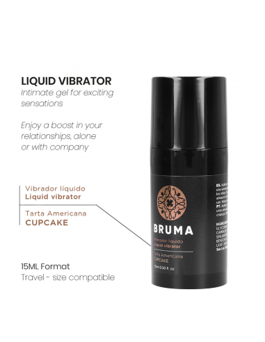 Bruma - potente gel vibrador líquido tarta americana 15 ml
