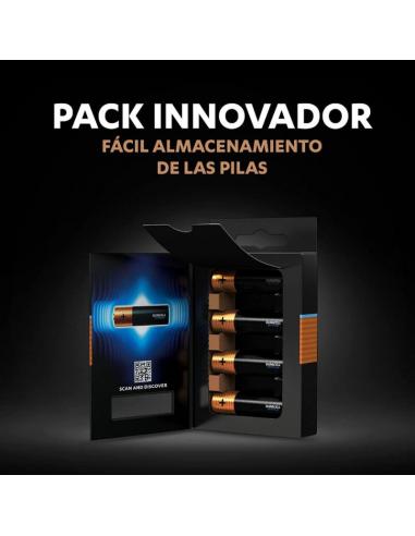 Duracell - optimum 200 pila alcalina aa lr6 blister*4