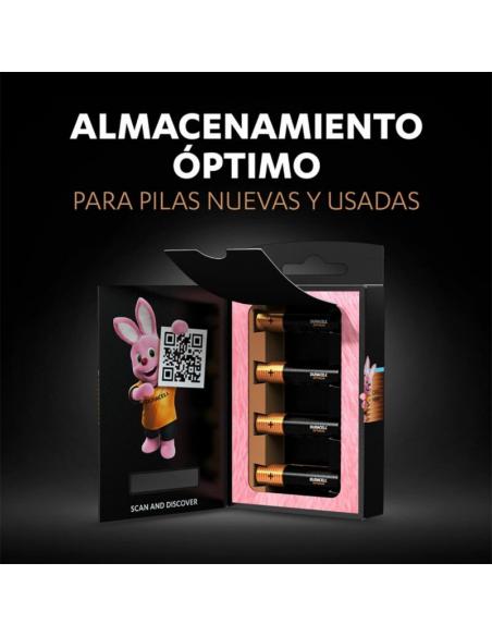 Duracell - optimum 200 pila alcalina aaa lr03 blister*4