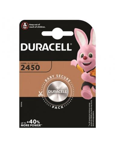 Duracell - pila boton litio cr2450 3v blister*1