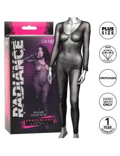 Calexotics - radiance body entero pedrería sin entrepierna talla grande