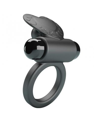 Pretty love - debonaire anillo vibrador conejo 10 vibraciones negro