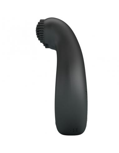 Pretty love - dahlia anillo vibrador + estimulador de clítois 12 vibraciones negro