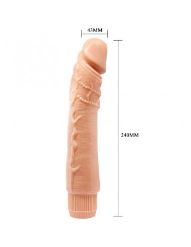Baile - dybbuk vibrador realístico 24 cm natural