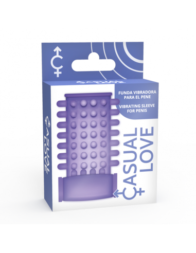 Casual love - ring funda pene vibrador lila