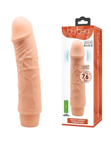Baile - barbara vibrador realístico 20 cm