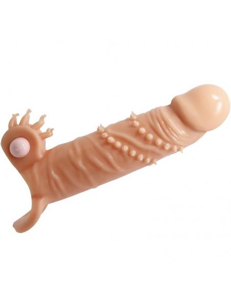 Pretty love - connor funda para pene + estimulador de clítoris natural