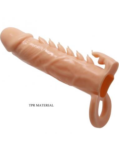Pretty love - emmit funda para pene + estimulador de clítoris natural